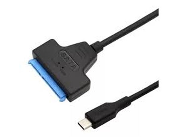 &uu CABLE ADAPTADOR TIPO C A SATA 2.5 DISCOS RIGIDOS Y SSD (370)